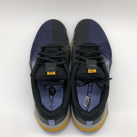 Nike Metcon 8 Black Navy Blue Gray Purple Yellow Women's DO9327-002 - Picture 5 of 5
